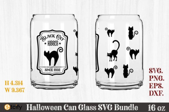 Black Cat Can Glass Embroidery Design Review