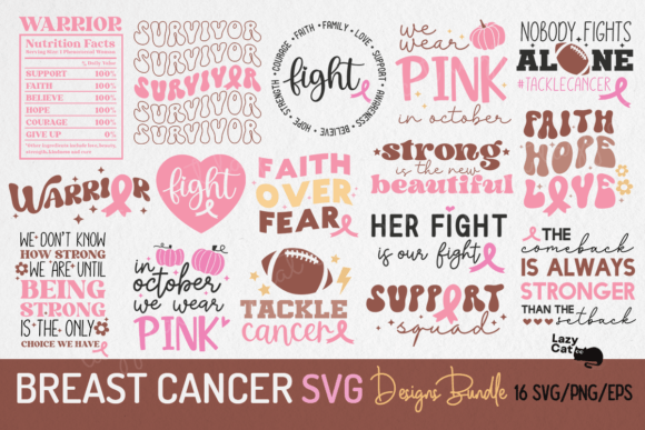 Breast Cancer SVG Design Bundle Review