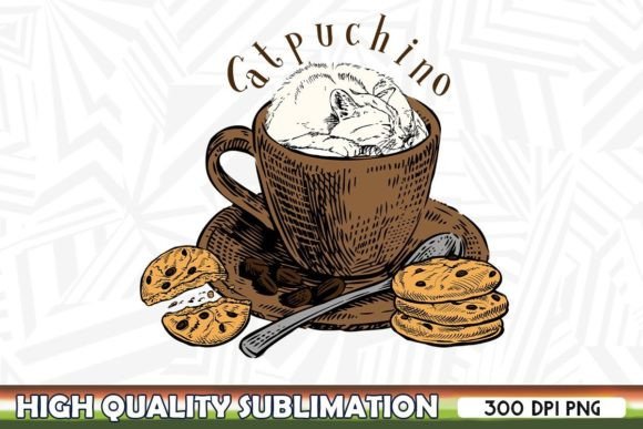 Cappuccino Cat Coffee Embroidery Design Review