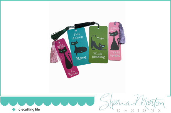 Cat Bookmarks Die Cutting File Review