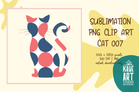 Cat Sublimation PNG Clip Art 007 Review