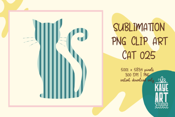 Cat Sublimation PNG Clip Art 025 Review