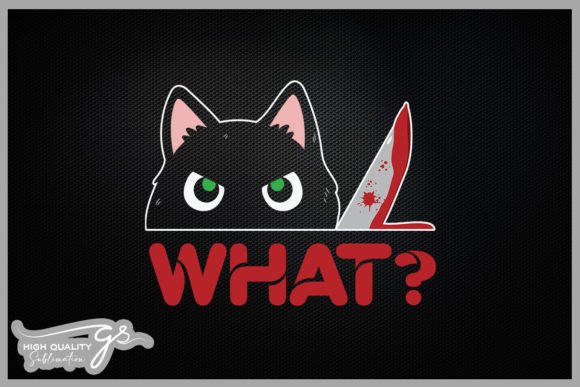 Cat What Black Cat Halloween Design Review