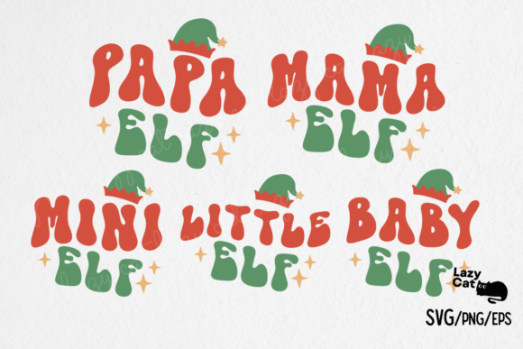 Family Elf Christmas SVG Design Review