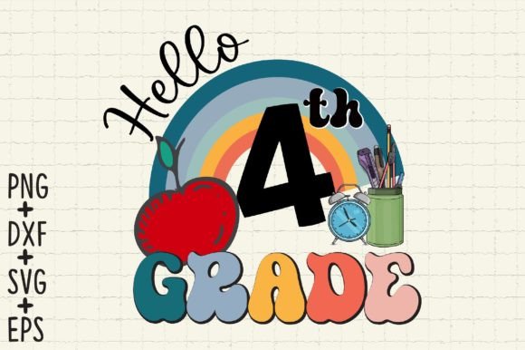 Hello 4th Grade SVG Files Review