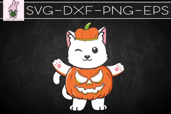 Kawaii Cat Pumpkin Halloween Embroidery Design Review