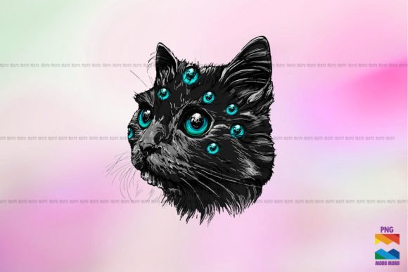 Many-Eyed Cat Monster Halloween Embroidery Review
