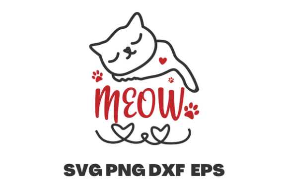 MEOW CAT CAT LOVER CAT LOGO Review for Embroidery Projects