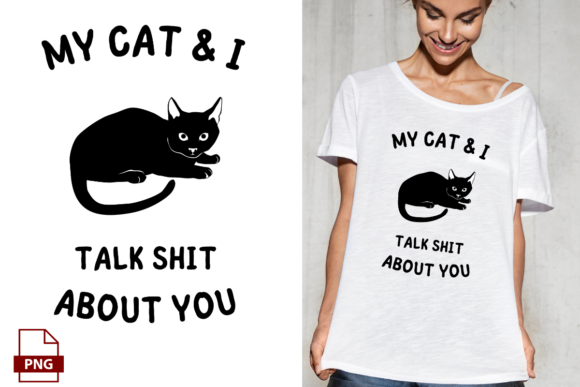 My Cat I Talk Shit About You Embroidery Design Review
