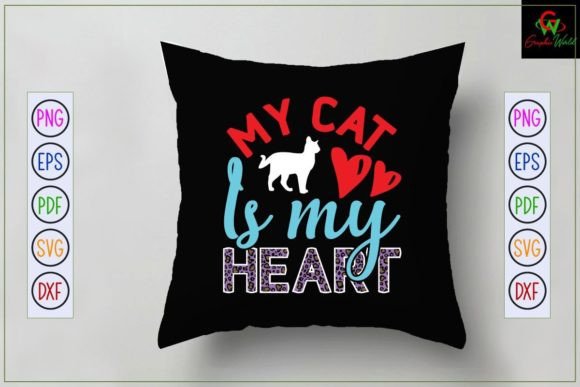 My Cat is My Heart Sublimation Design Review