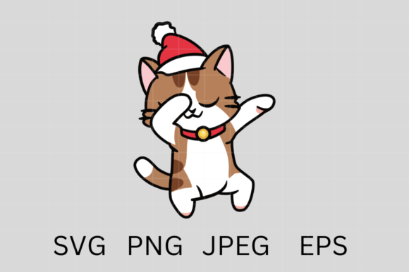 Santa Cat Dabbing Embroidery Review